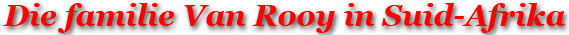 Familie van Rooy
